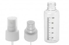 Plastične sprej flašice 100mL - 24 kom